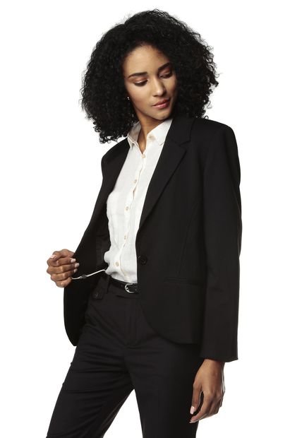 Chaqueta Negra ESPRIT