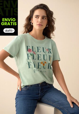 Camiseta ESPRIT Verde Esprit