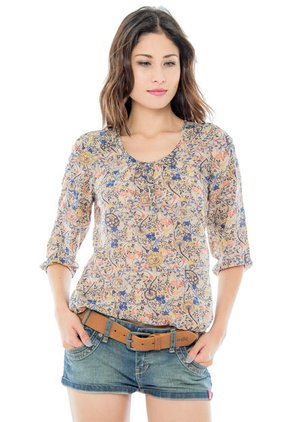Blusa ESPRIT Caqui