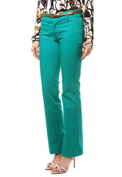 Pantalón Verde Jade ESPRIT - Compra Ahora | Dafiti Colombia