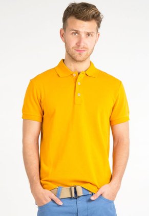 Camiseta Polo ESPRIT Amarillo Oscuro