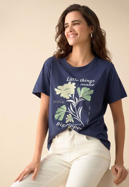 Camiseta ESPRIT Azul