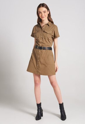 Vestido Caqui ESPRIT