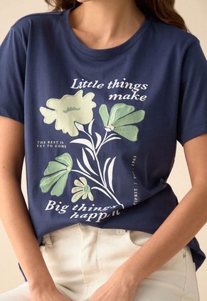 Camiseta ESPRIT Azul