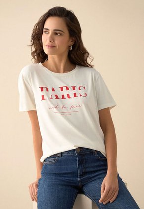 Camiseta ESPRIT Beige