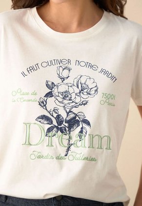 Camiseta ESPRIT Beige