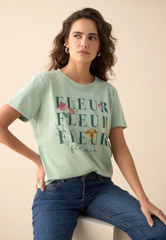 Camiseta ESPRIT Verde Esprit
