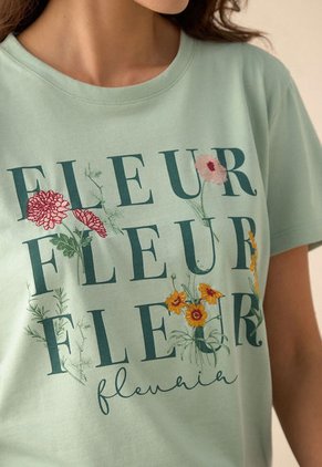 Camiseta ESPRIT Verde