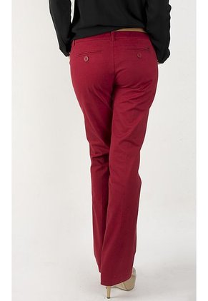 Pantalón Esprit Rojo oscuro