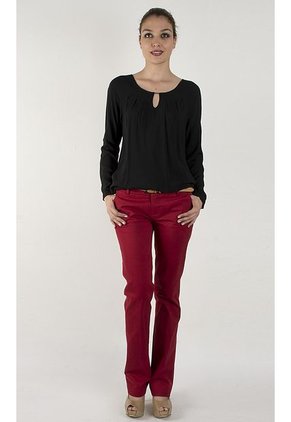 Pantalón Esprit Rojo oscuro