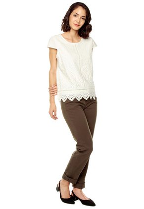Blusa Blanco Hueso  Esprit