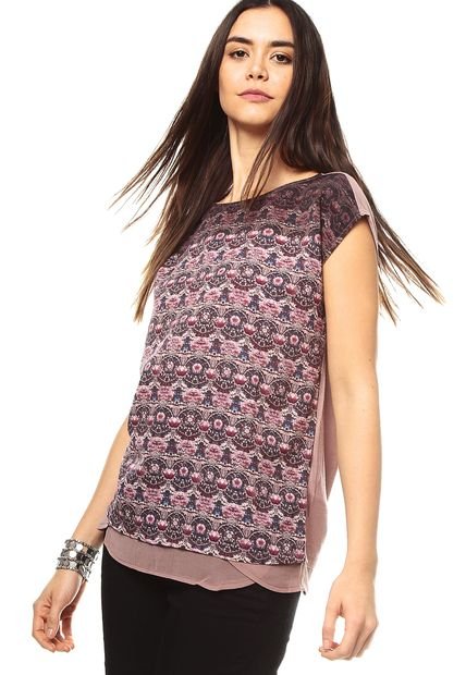 Blusa Morada ESPRIT