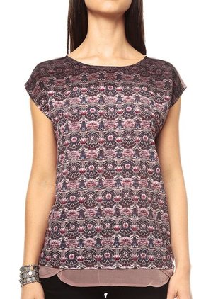 Blusa Morada ESPRIT