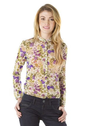 Blusa ESPRIT Verde-Multicolor