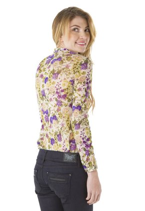 Blusa ESPRIT Verde-Multicolor