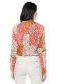 Blusa Coral-Blanco-Naranja Esprit de Esprit