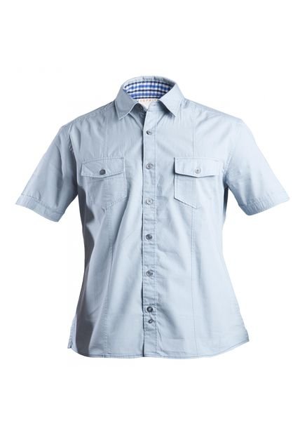 Camisa Esprit Azul Claro