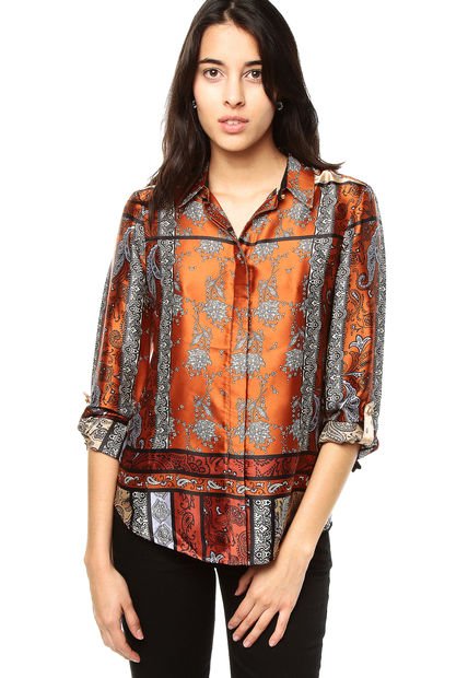Camisa Naranja ESPRIT