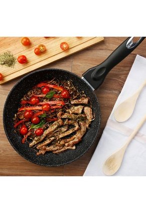 Set X 3 Sartenes Essenza Antiadherentes Aluminio 28, 24 Y 20Cm