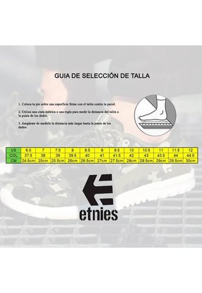 Tenis Etnies Hamilton Bloom-Negro