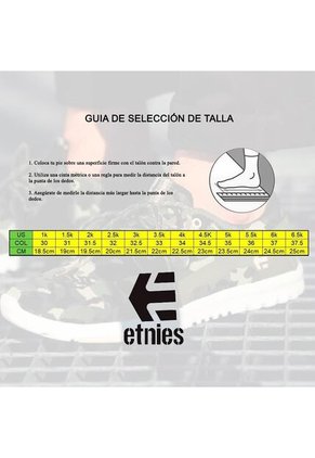 Tenis Etnies Blitz Para Niños-Gris