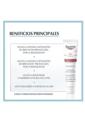 Eucerin Crema Corporal De Cuidado Intensivo DA Control X 40 Ml