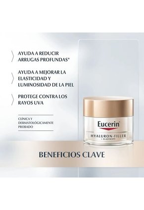 Crema Eucerin Hyaluron Filler Dia+Elasticity Frasco 50 Ml