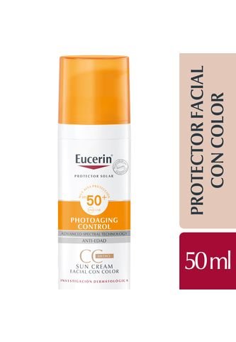 Eucerin - Bloqu Eucerin Facial Color Spf50 Frasco 50 Ml