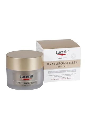 Eucerin - Crema Eucerin Hyaluron Filler Noche+Elasticity Frasco 50 Ml