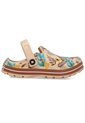 Suecos Sandalias Evacol 0172-414 Con Estampado Unico de EVACOL