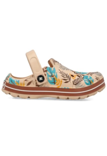 Suecos Sandalias Evacol 0172-414 Con Estampado Unico