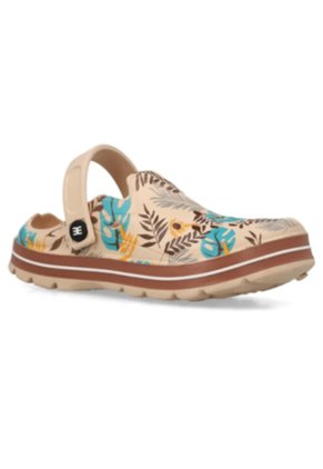 Suecos Sandalias Evacol 0172-414 Con Estampado Unico