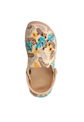Suecos Sandalias Evacol 0172-414 Con Estampado Unico