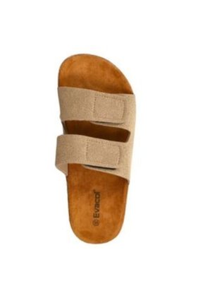 Sandalia De Mujer Evacol 0464-000 Con Doble Velcro
