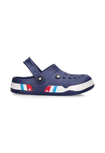 Zuecos Evacol 0139-002 Con Huecos Unisex Adulto Azul Oscuro