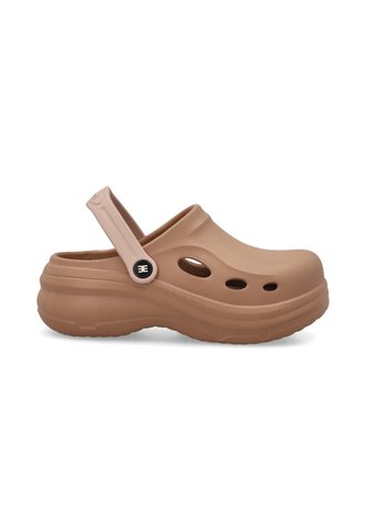 Zueco Para Mujer Evacol 0255-000 Con Huecos Y Plataforma EVACOL