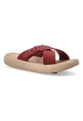 Sandalias Para Mujer Evacol 0945-000 Con Tiras Y Hebilla