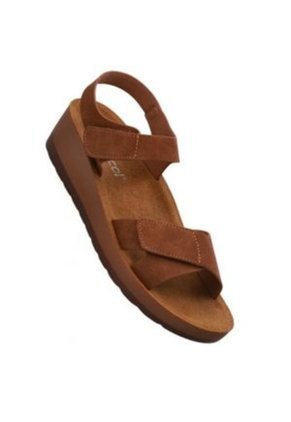 Sandalia De Mujer Evacol 0444-000 Con Cierre En Velcro