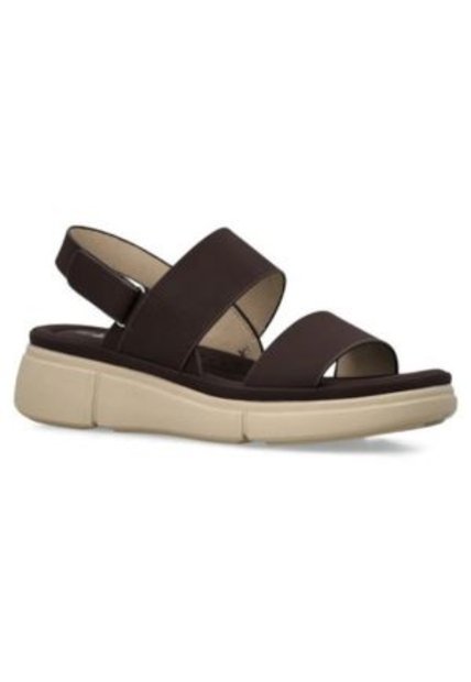 Sandalia Capellada Evacol 0438-000 Para Mujer Con Suela Alta