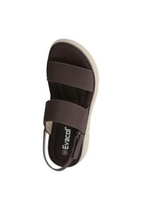 Sandalia Capellada Evacol 0438-000 Para Mujer Con Suela Alta