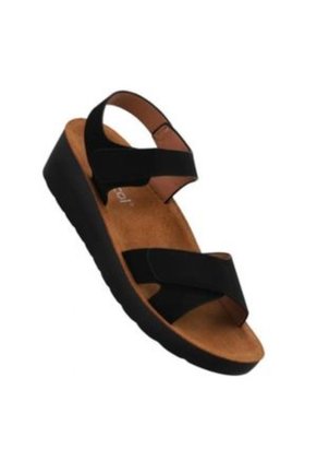 Sandalia De Mujer Evacol 0444-000 Con Cierre En Velcro