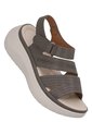 Sandalias Para Mujer Evacol 0485-000 Cómodas Con Abrojo de EVACOL
