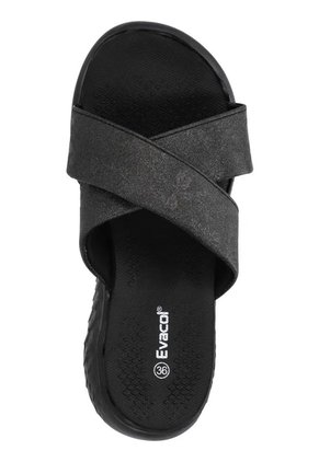 Sandalias Para Mujer Evacol 0925-000 Cómodas Con Tiras