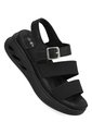 Sandalia Para Mujer Evacol 0449-000 Con Hebilla Y Tiras de EVACOL