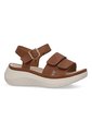 Sandalias Para Mujer Evacol 0484-000 Con Hebilla Y Abrojo de EVACOL
