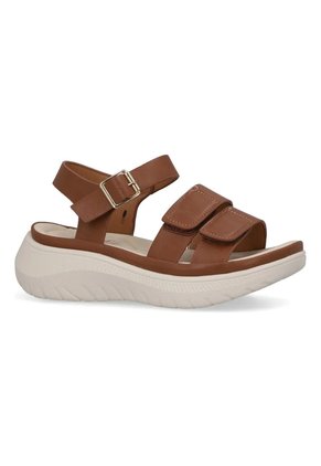 Sandalias Para Mujer Evacol 0484-000 Con Hebilla Y Abrojo