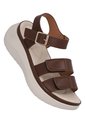 Sandalias Para Mujer Evacol 0484-000 Con Hebilla Y Abrojo de EVACOL