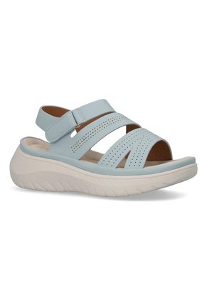 Sandalias Para Mujer Evacol 0485-000 Cómodas Con Abrojo
