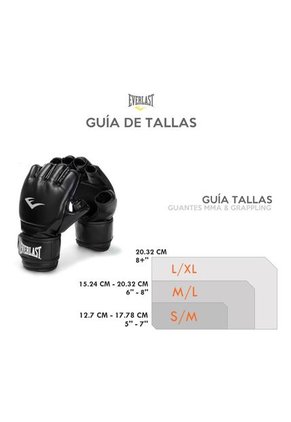 Guante Everlast Everstrike -Negro