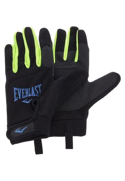 Guantes para Entrenamiento Negro-Verde Neón Everlast U-Plus